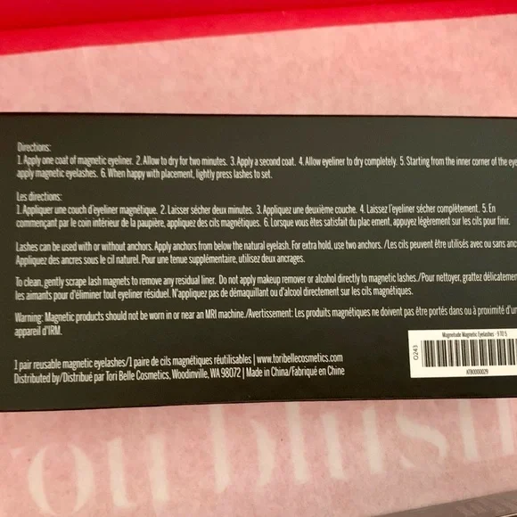 🎁NEW Tori Belle Magnetude Magnetic Lashes & Eyeliner. - Picture 13 of 16